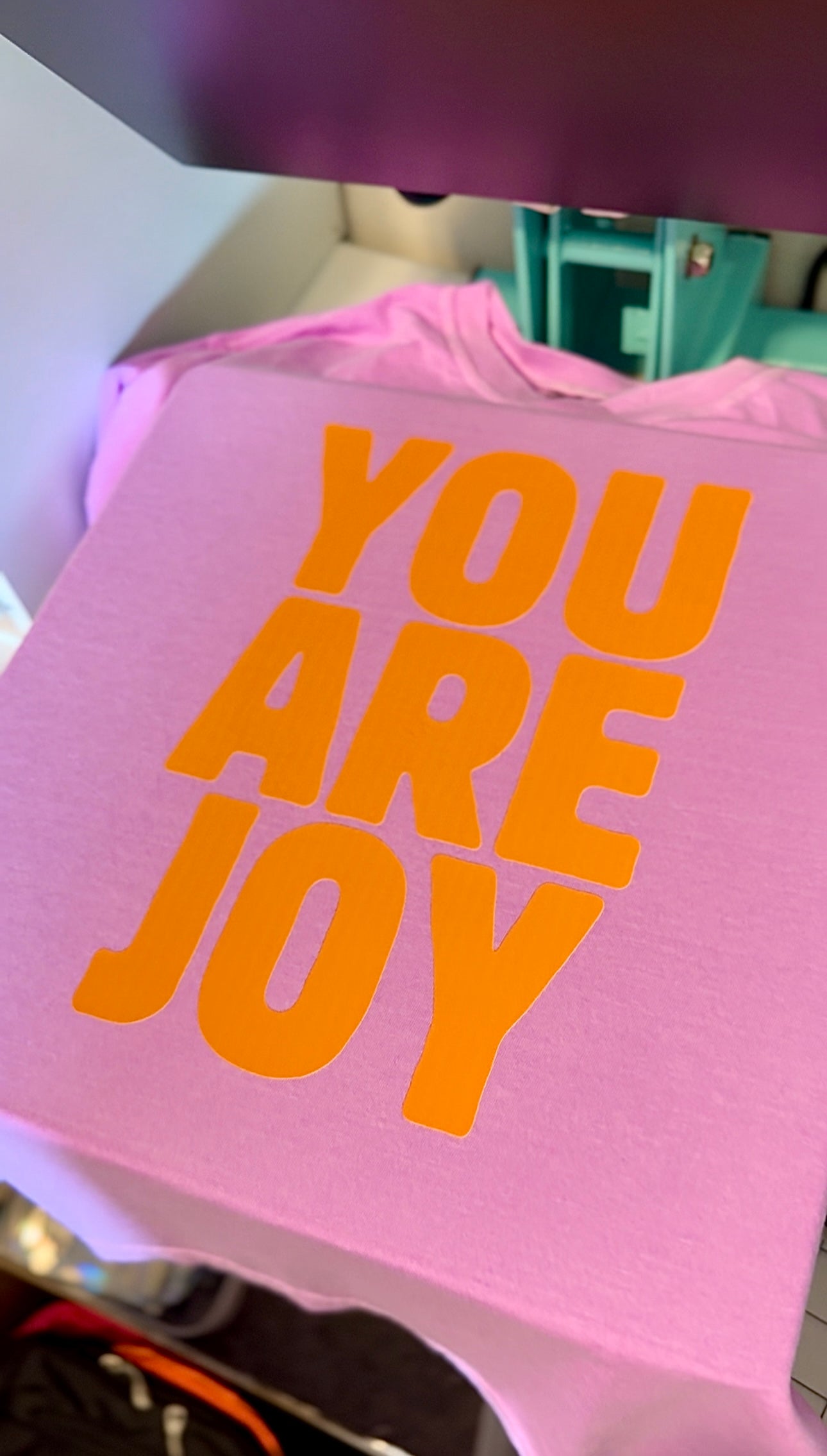 you are joy neon tees