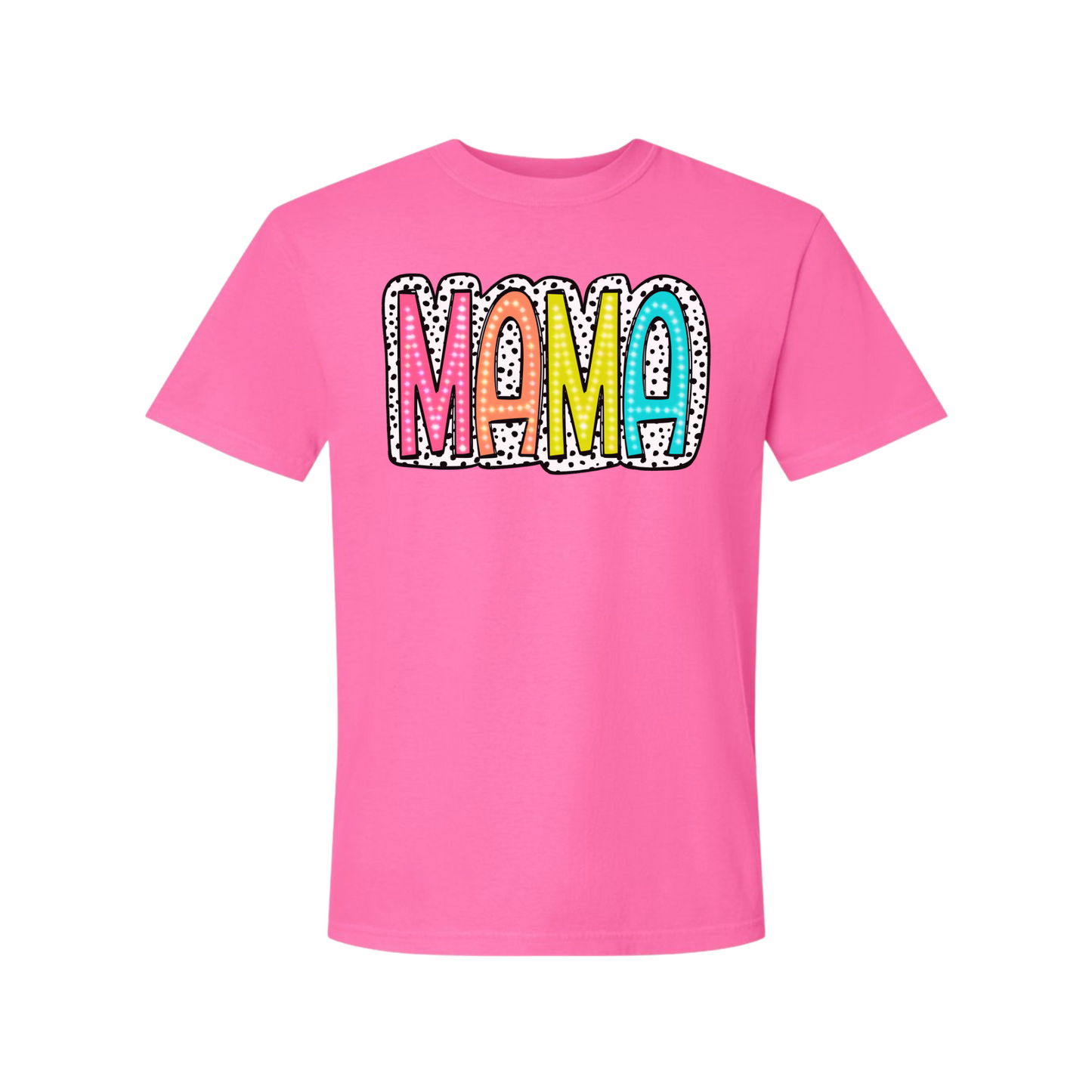 neon mama graphic tee