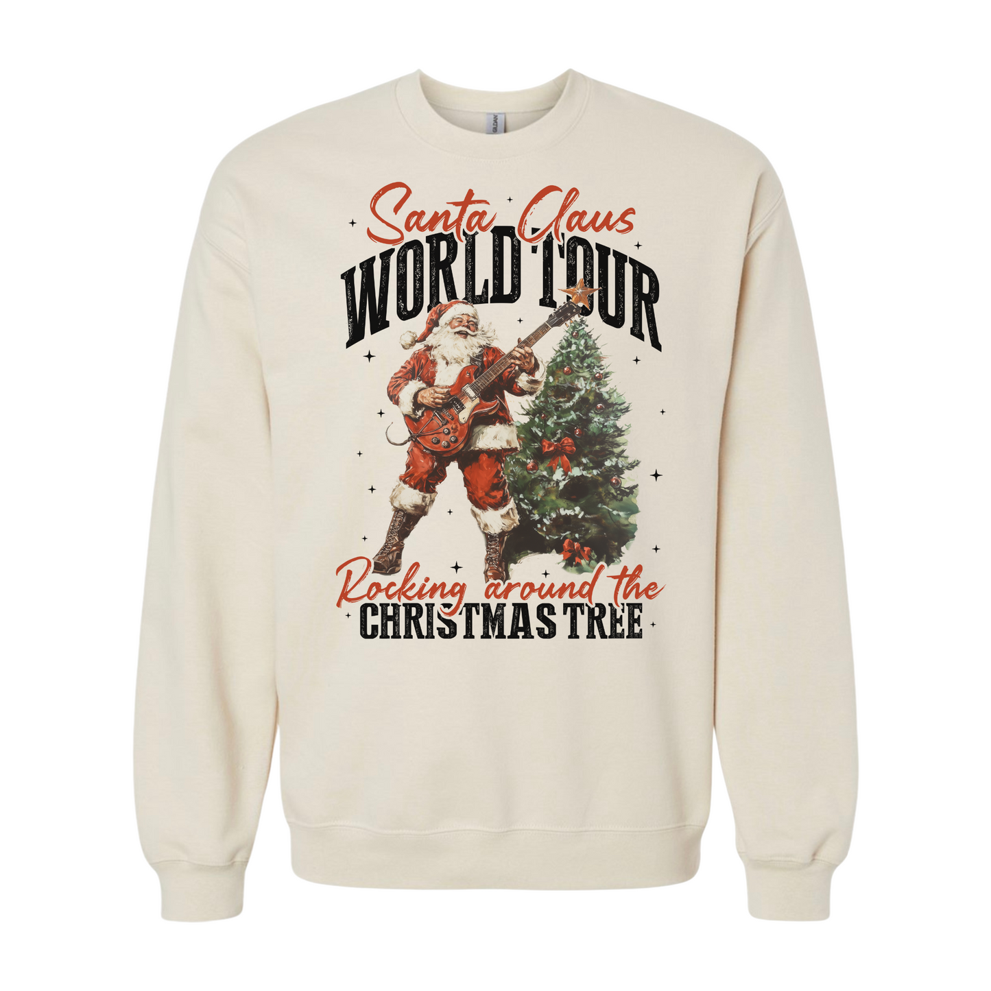 santa’s world tour sweatshirt