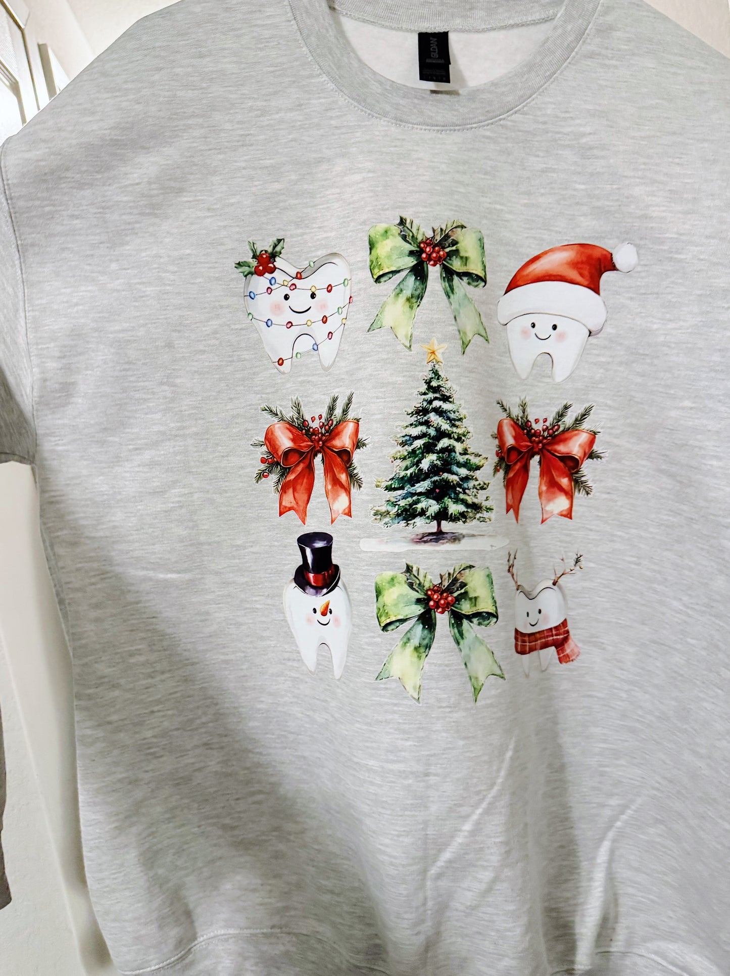 dental christmas sweatshirt