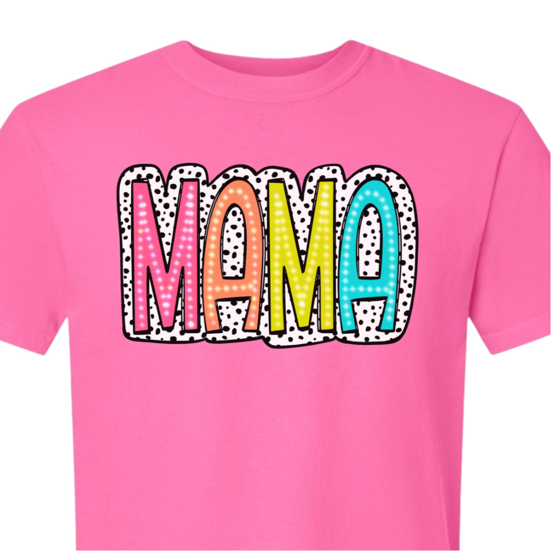 neon mama graphic tee