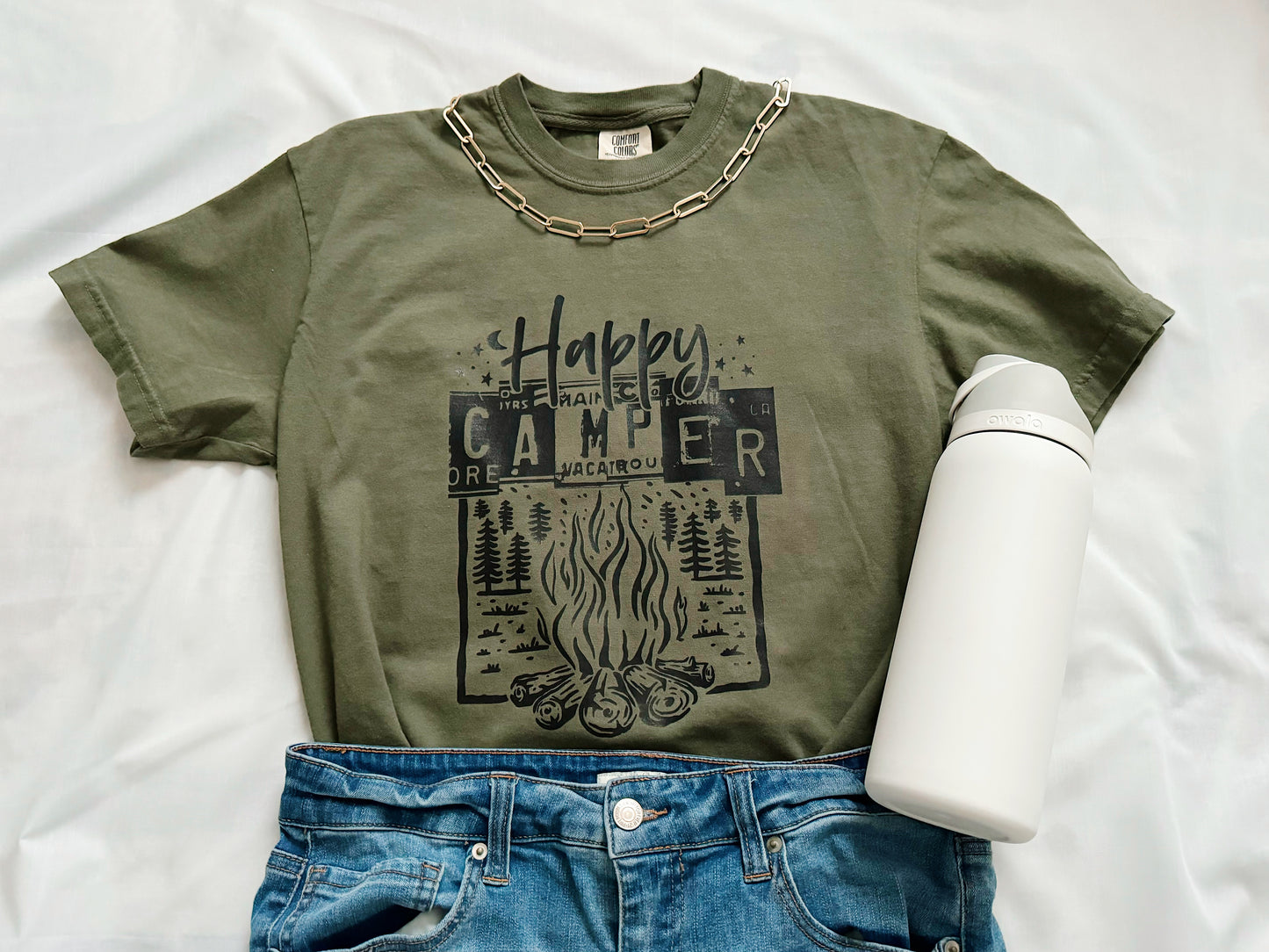 happy camper tee