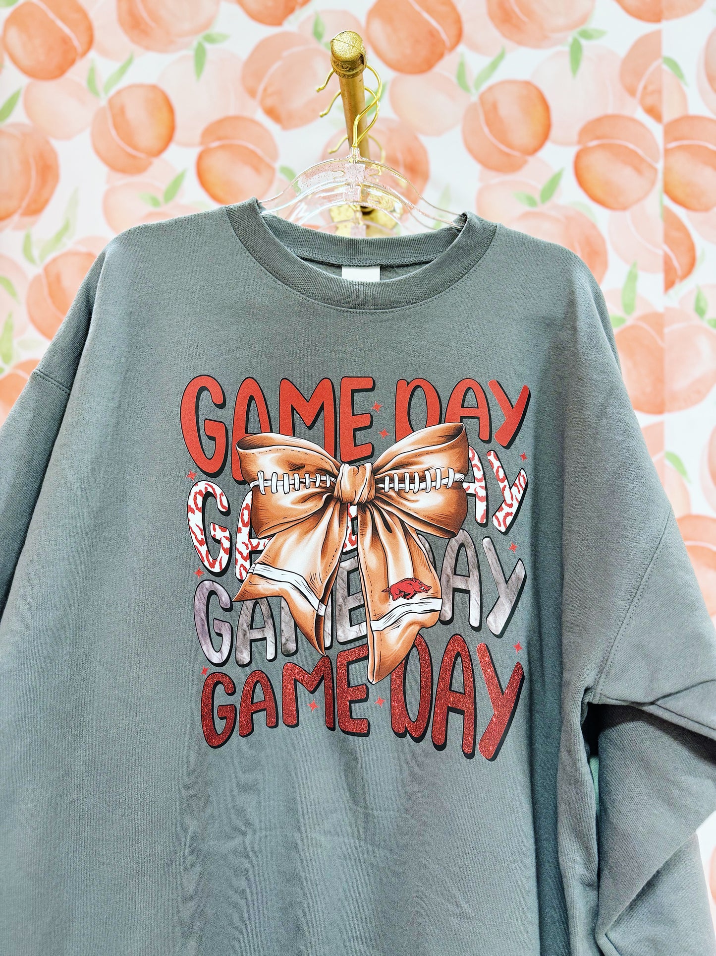 arkansas game day sweatshirt