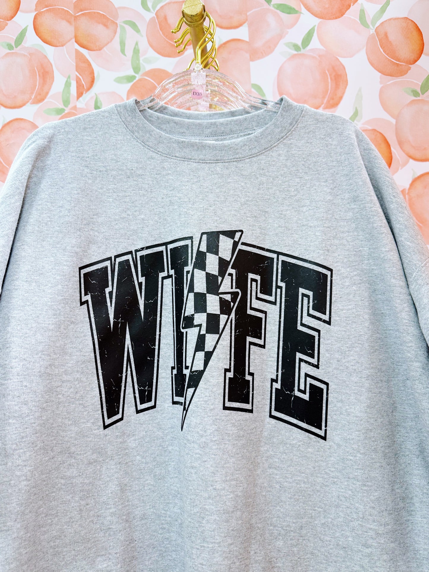 wife bolt sweatshirt