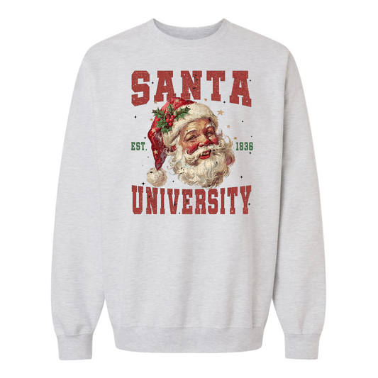 vintage santa university sweatshirt